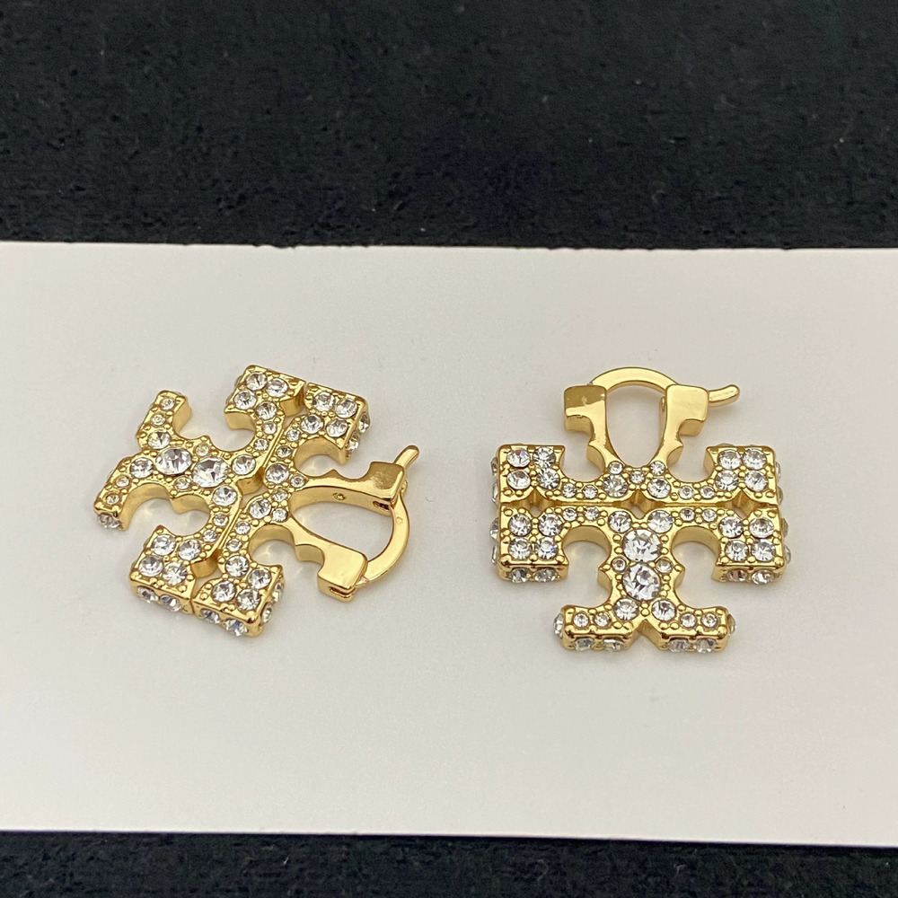 Tory Burch Rhinestone Earrings - Picture 4 of 6